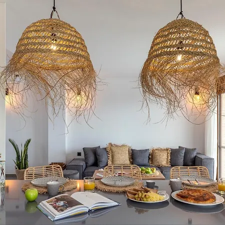 וילה Luxury Nissovilla With Private Pool & Sea Views *