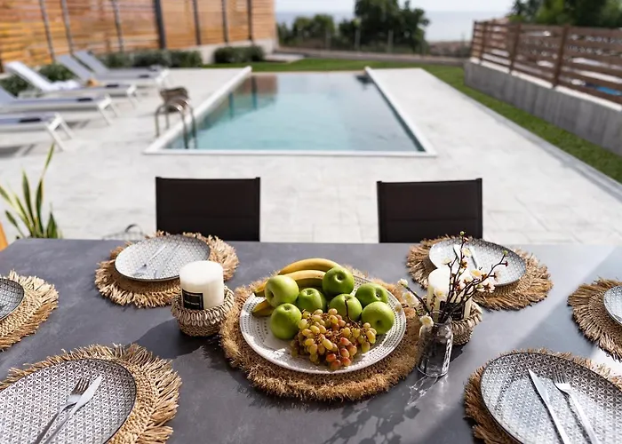 Luxury Nissovilla With Private Pool & Sea Views Kolymbia