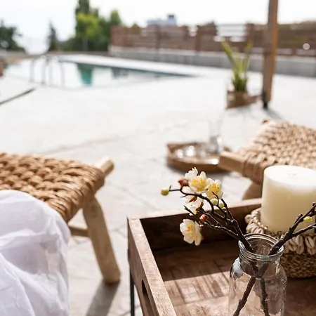 Luxury Nissovilla With Private Pool & Sea Views 别墅 *