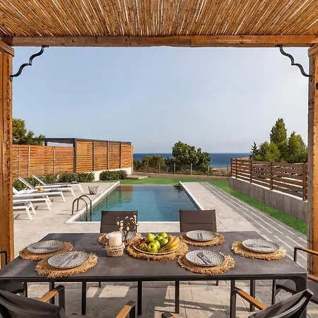 Villa Luxury Nissovilla With Private Pool & Sea Views Kolymbia