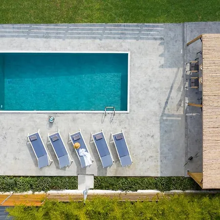 别墅 Luxury Nissovilla With Private Pool & Sea Views *