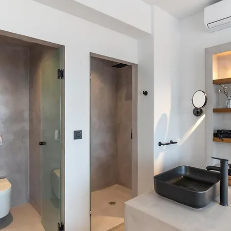 빌라 Luxury Nissovilla With Private Pool & Sea Views *