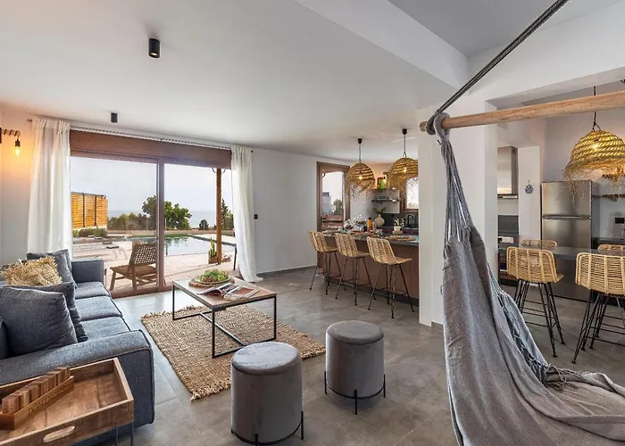 Luxury Nissovilla With Private Pool & Sea Views Villa