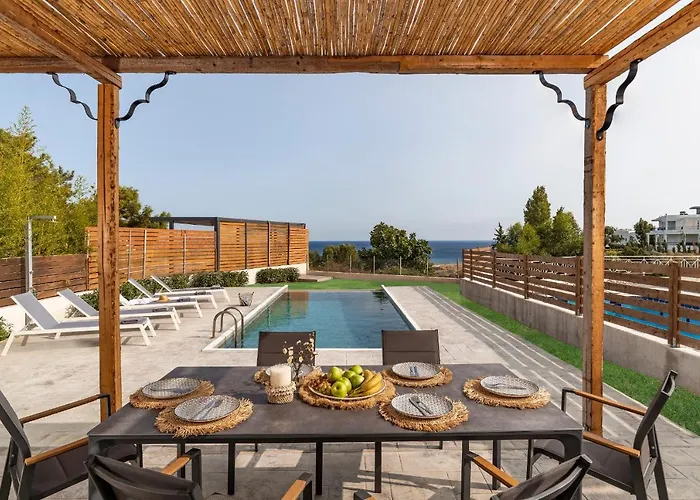 Villa Luxury Nissovilla With Private Pool & Sea Views Kolymbia